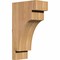 Ekena Millwork Mediterranean Smooth Corbel, Western Red Cedar, 5 1/2"W x 10"D x 18"H COR06X10X18MED00SWR - alternate 1
